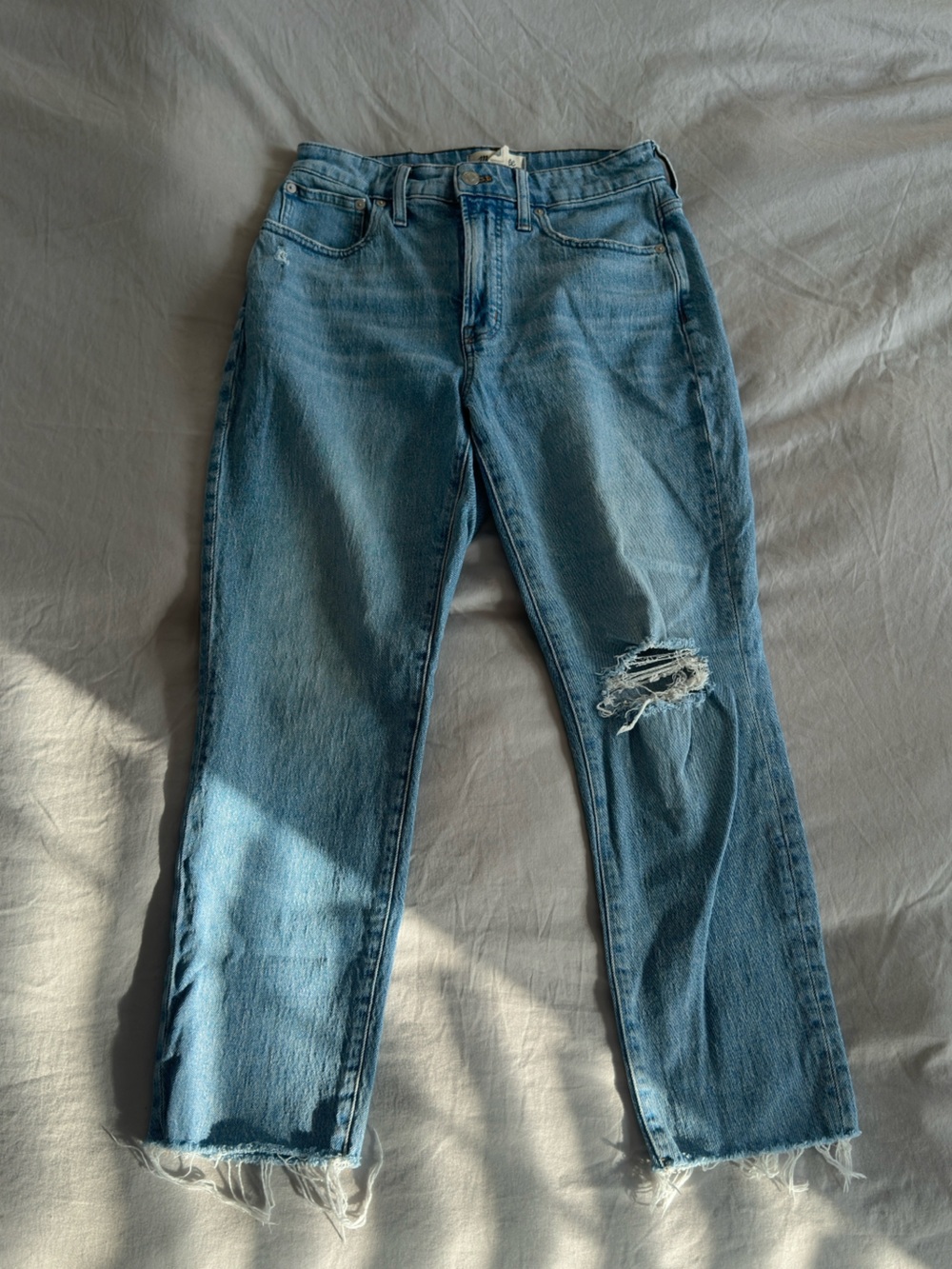 Madewell The Curvy Perfect Vintage Jean (Medium wash, size 28)